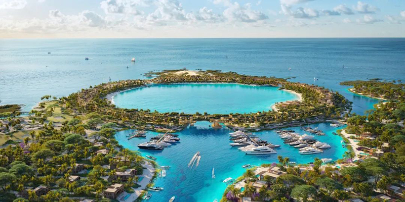 Foster + Partners公布紅海“永恒花園” 拉赫克島設計方案