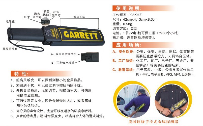 河南商丘董先生您訂購的蓋瑞特高靈敏度手持式金屬探測器已經發出